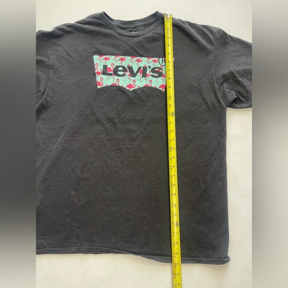 Levi’s T-shirt, Men, Size XL Pink Flamingo Graphic Unisex Crewneck T-shirt - Picture 6 of 7